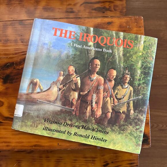 Vintage 1995 The Iroquois A First Americans Book Hardcover Book - Picture 1 of 12